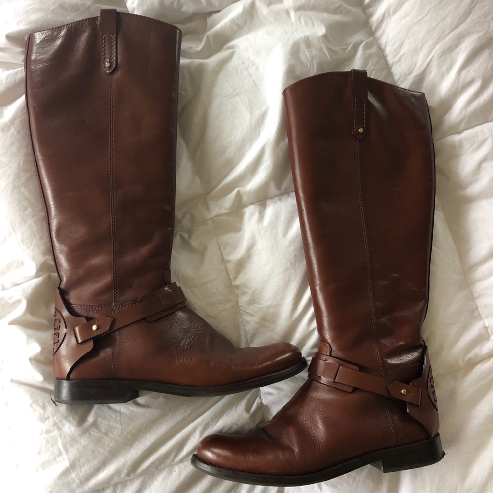 LIKE NEW! Tory Burch “Derby” Riding Boot Size 10